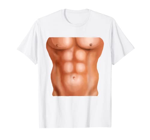 Herren Fake Abs Funny Dad Bod T-Shirt T-Shirt Herren Fake Abs Funny Dad Bod T-Shirt T-Shirt von Men's Fake Abs Awesome T-Shirt