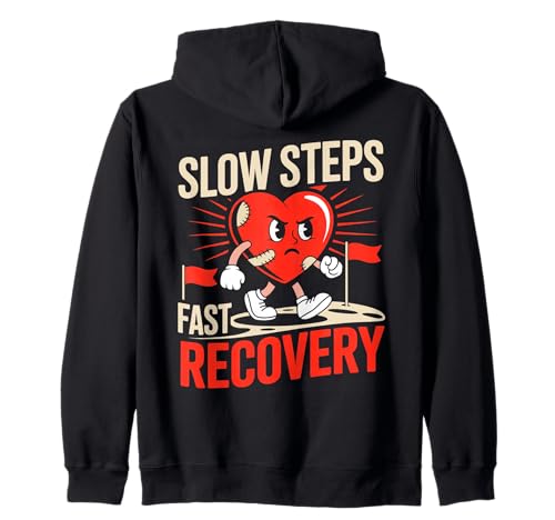 Heart Surgery Recovery Bypass Survivor for Men Kapuzenjacke von Men's Heart Surgery Survivor Tees