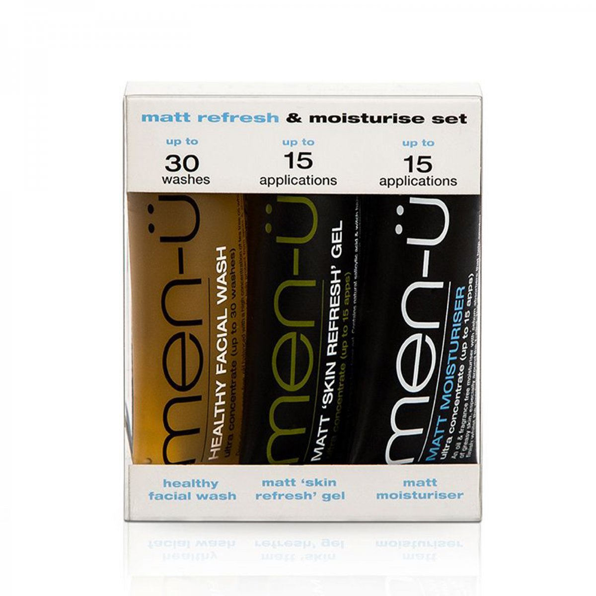 Men-u Matt Refresh & Moisturise Set von Men-ü