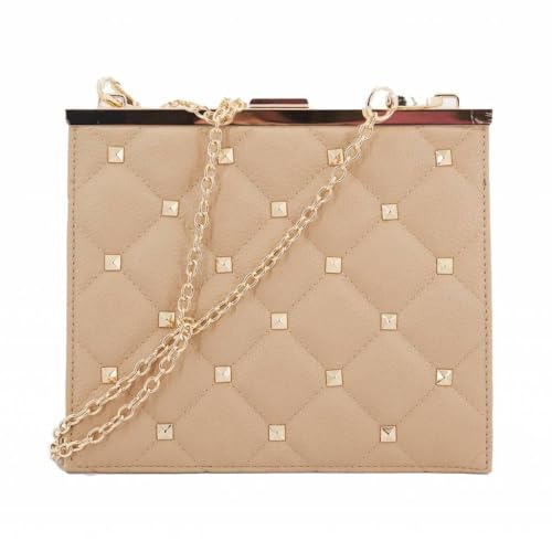 MENBUR 85206M BOLSO ACOLCHADO DETALLE TACH Hellbraun N/A von Menbur
