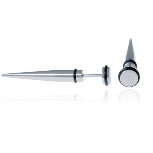 Titan Ohrstecker Spike Silber von Mendes