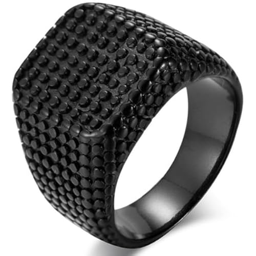 Titan Siegelring Herren Schwarz-20mm von Mendes