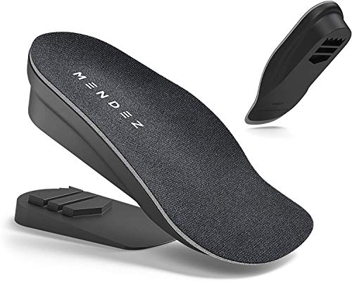 Mendez Premium Height Increase Insole – Fortschrittlicher Komfort und Ergonomie, Schuh Lifts für Damen und Herren (Größe 40-46), Fersenhebungen für Schuhe, Aufzugsschuh, Höhensteigung, 3,8 cm von Mendez
