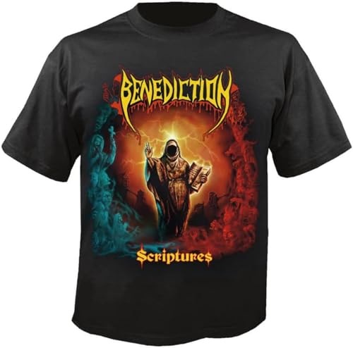 Benediction Scriptures Mens T-Shirt Black Size XXL von Menge