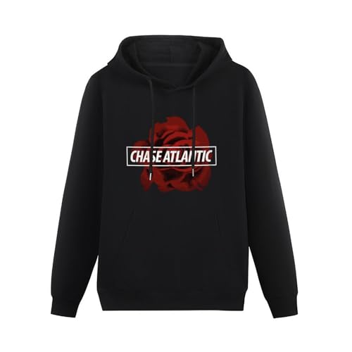 Chase Atlantic Rose Logo Mens Hoody Customized Pullover Mens Hoodys Pullover Mens Hoodys Kawaii Clothes Size M von Menge
