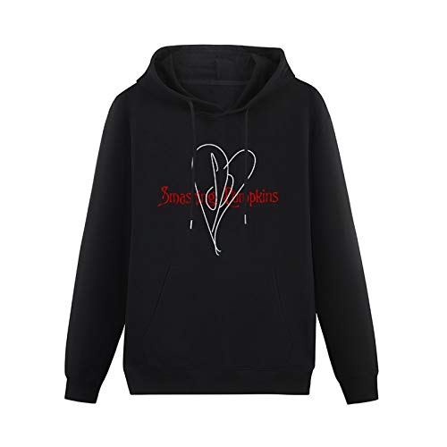 Sweatshirt Mens Hoodie DemaiSmashing Pumpkins Band Logo Hooded with Drawstring Pockets Size M von Menge