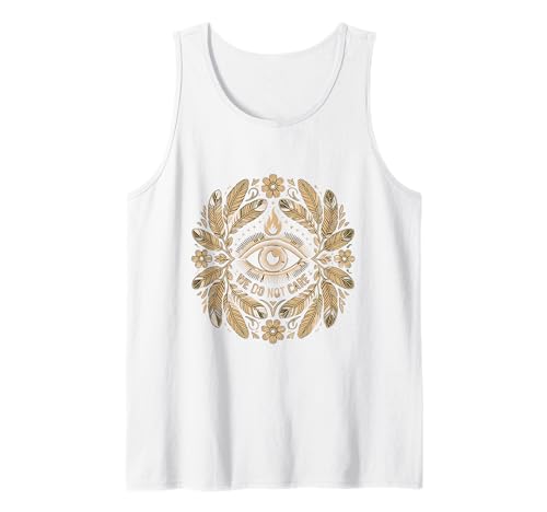 Boho Floral Pre-Menopause WDNC Women We Do Not Care Tank Top von Menopause Is Hot T-Shirts For Women