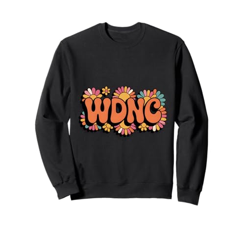 Hippie Floral We Do Not Care Sarkastic WDNC Damen Wechseljahre Sweatshirt von Menopause Is Hot T-Shirts For Women