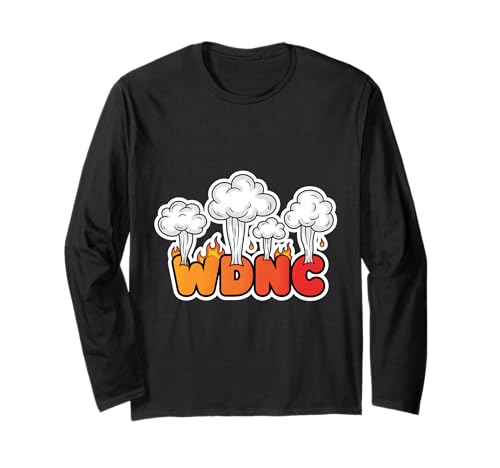 Lustig We Do Not Care Club WDNC Humor Frauen Sarkastisch Langarmshirt von Menopause Is Hot T-Shirts For Women