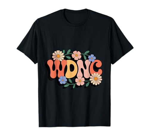 Lustiger We Do Not Care Club WDNC Damen Wechseljahre Humor Retro T-Shirt von Menopause Is Hot T-Shirts For Women