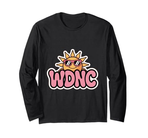 Vintage Sun Menopause WDNC Sun Funny Sarcastic Club Damen Langarmshirt von Menopause Is Hot T-Shirts For Women