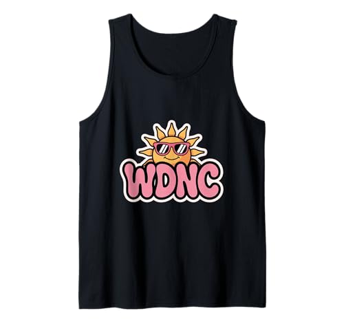 Vintage Sun Menopause WDNC Sun Funny Sarcastic Club Damen Tank Top von Menopause Is Hot T-Shirts For Women