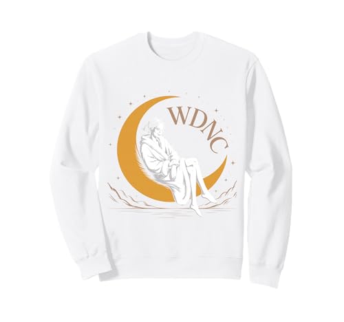 WDNC Funny We Do Not Care Menopause Frauen Stern Mond Sweatshirt von Menopause Is Hot T-Shirts For Women