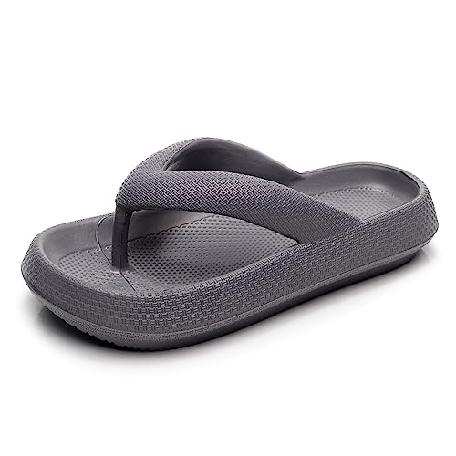 Menore Superweiche Flip Flops Damen EVA Rutschfeste Badeschuhe Dickere Sohle Zehentrenner Hausschuhe Slippers Dusch Sommer Badelatschen Sandale von Menore