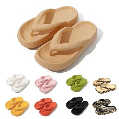 Menore Superweiche Flip Flops Damen EVA Rutschfeste Badeschuhe Dickere Sohle Zehentrenner Hausschuhe Slippers Dusch Sommer Badelatschen Sandale von Menore