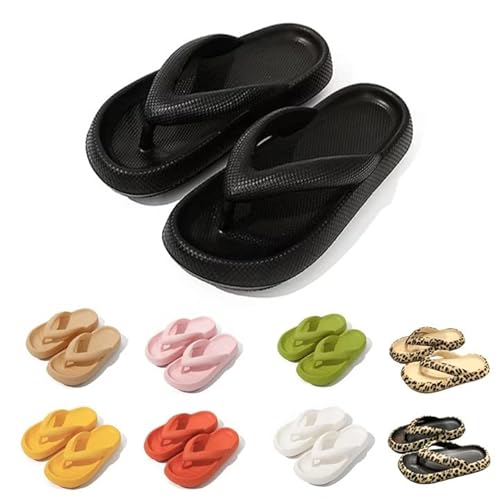 Menore Superweiche Flip Flops Damen EVA Rutschfeste Badeschuhe Dickere Sohle Zehentrenner Hausschuhe Slippers Dusch Sommer Badelatschen Sandale von Menore