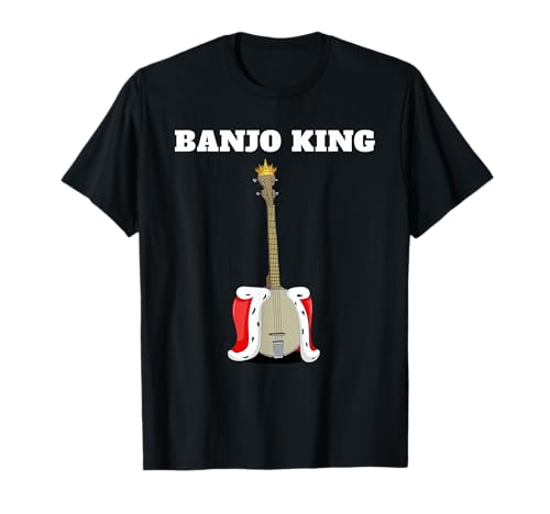 Banjo King | Herren Banjo Player T-Shirt | Jungen Banjo T-Shirt Banjo King | Herren Banjo Player T-Shirt | Jungen Banjo T-Shirt von Mens Banjo Shirts for Boys