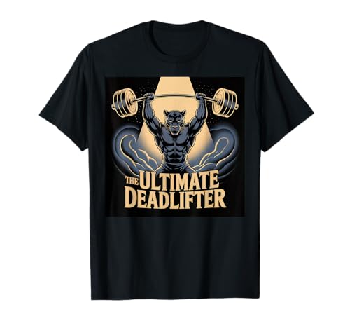 Black Panther Deadlifter für Kinder, lustiges Fitnessstudio, Black Panther T-Shirt Black Panther Deadlifter für Kinder, lustiges Fitnessstudio, Black Panther T-Shirt von Mens Black Panther Costume Adult Clothing