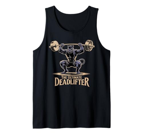 Black Panther Deadlifter für Kinder, lustiges Fitnessstudio, Black Panther Tank Top Black Panther Deadlifter für Kinder, lustiges Fitnessstudio, Black Panther Tank Top von Mens Black Panther Costume Adult Clothing