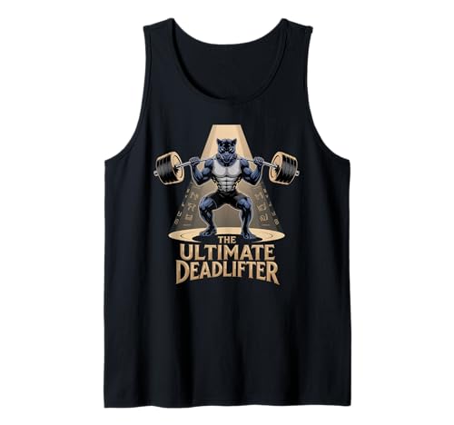 Black Panther Deadlifter für Kinder, lustiges Fitnessstudio, Black Panther Tank Top Black Panther Deadlifter für Kinder, lustiges Fitnessstudio, Black Panther Tank Top von Mens Black Panther Costume Adult Clothing