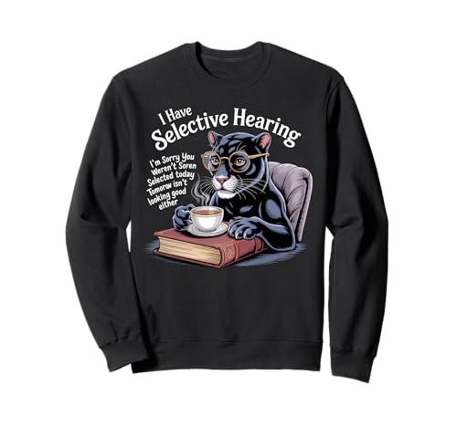 Black Panther Kaffeebuch Nerds Vintage Black Panther für Kinder Sweatshirt von Mens Black Panther Costume Adult Clothing