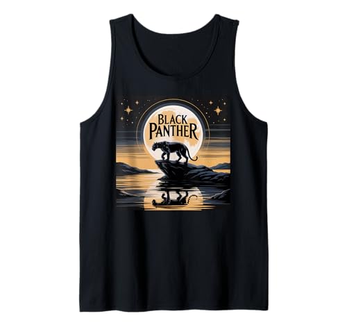 Black Panther Mädchen Jungen Lake Reflection Black Panther Party Tank Top Black Panther Mädchen Jungen Lake Reflection Black Panther Party Tank Top von Mens Black Panther Costume Adult Clothing