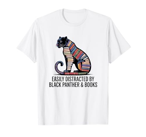 Kinder Black Panther Mädchen Jungen Bücher Nerd Black Panther Party T-Shirt Kinder Black Panther Mädchen Jungen Bücher Nerd Black Panther Party T-Shirt von Mens Black Panther Costume Adult Clothing
