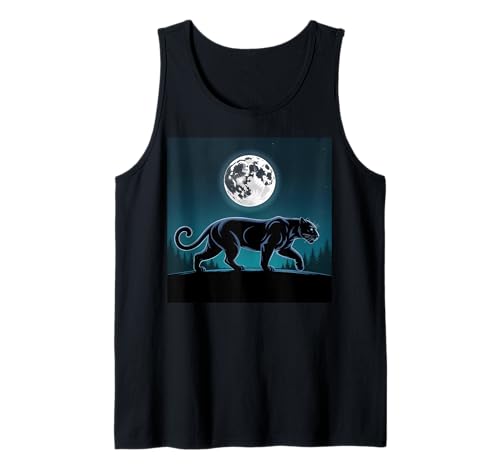 Kinder Black Panther Vollmond Bäume Sasquatch Black Panther Tank Top Kinder Black Panther Vollmond Bäume Sasquatch Black Panther Tank Top von Mens Black Panther Costume Adult Clothing