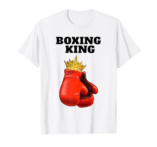 Boxing King | Herren Box-T-Shirt | Jungen Boxer Sport Boxen T-Shirt Boxing King | Herren Box-T-Shirt | Jungen Boxer Sport Boxen T-Shirt von Mens Boxing Shirts for Boys