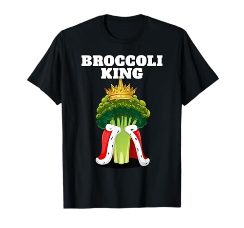Brokkoli King | Brokkoli-Liebhaberhemd für Herren | niedlicher Brokkoli T-Shirt Brokkoli King | Brokkoli-Liebhaberhemd für Herren | niedlicher Brokkoli T-Shirt von Mens Broccoli Shirts