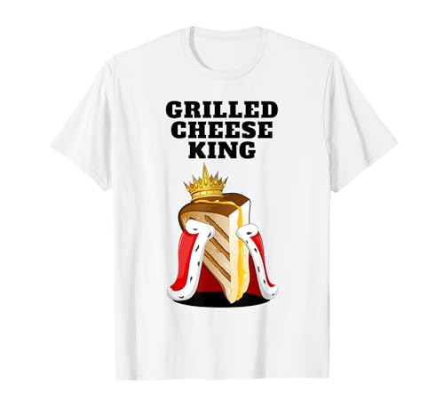 Herren Grilled Cheese King | Cheese Lover Shirt Gegrillter Käse T-Shirt Herren Grilled Cheese King | Cheese Lover Shirt Gegrillter Käse T-Shirt von Mens Grilled Cheese Shirts