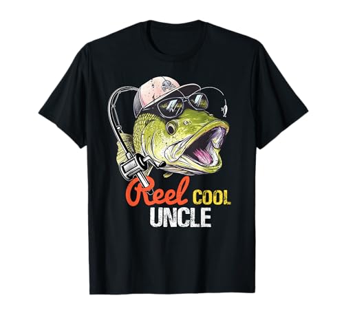 Lustiges Onkel-Design für Männer, Angel-Liebhaber T-Shirt Lustiges Onkel-Design für Männer, Angel-Liebhaber T-Shirt von Mens Reel Cool Uncle Fishing Funny