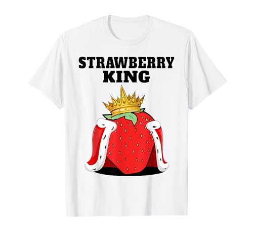 Strawberry King | Herren Strawberrys Lover Shirt Strawberries T-Shirt Strawberry King | Herren Strawberrys Lover Shirt Strawberries T-Shirt von Mens Strawberry Shirts