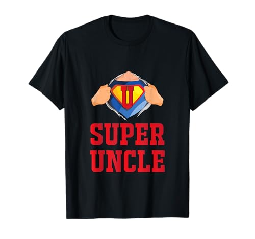 Herren Super Onkel Superhelden Comic Cartoon Funny Onkel T-Shirt Herren Super Onkel Superhelden Comic Cartoon Funny Onkel T-Shirt von Mens Super Uncle Superheros Comic Cartoon