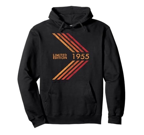 70. Geburtstag für Männer Frauen 1955 Limited Edition Pfeil Pullover Hoodie von Mens Womens 70th Birthday 1955 Limited Edition