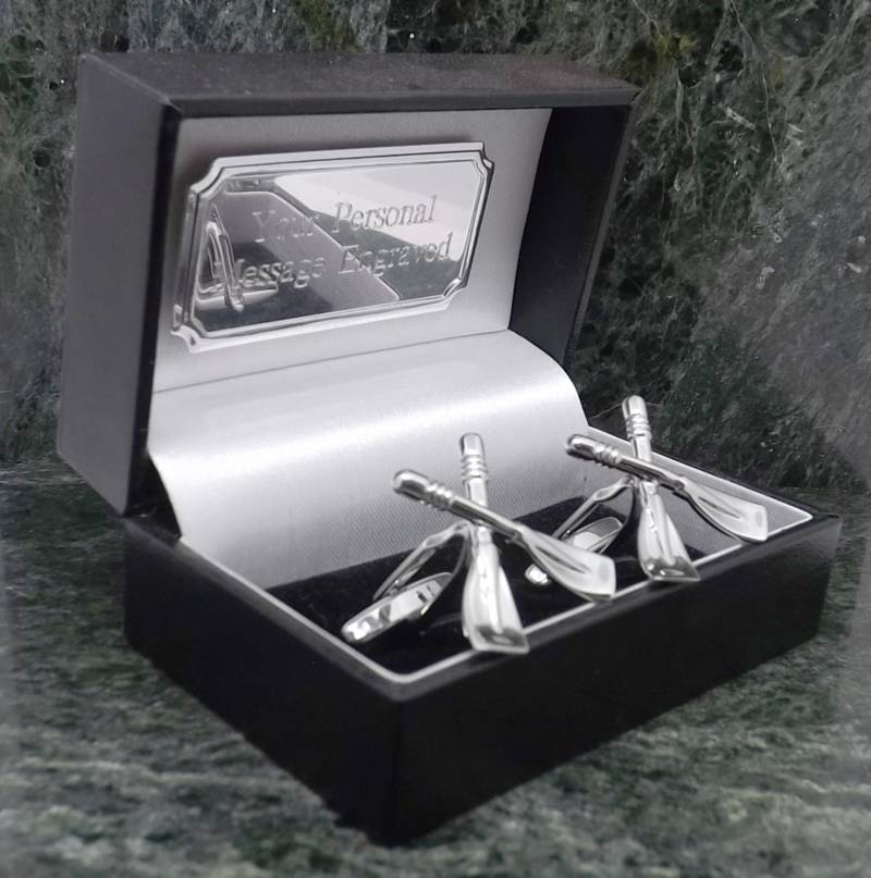 Boot Ruder Manschettenknöpfe Personalisierte Silber 3D Hochzeit Herren Geschenk Geburtstag Manschettenknopf Jahrestag von MensGiftsOnline