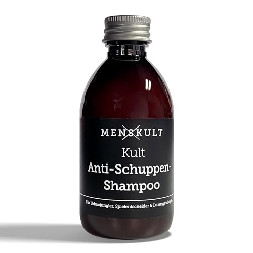 MENSKULT Anti-Schuppen-Shampoo reinigende Herren Haarpflege (250 ml) von Menskult