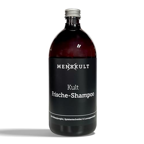 MENSKULT Frische-Shampoo belebende Herren Haarpflege (1000 ml) von Menskult