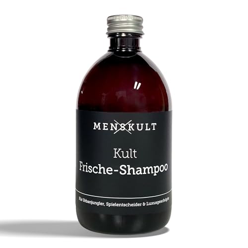 MENSKULT Frische-Shampoo belebende Herren Haarpflege (500 ml) von Menskult