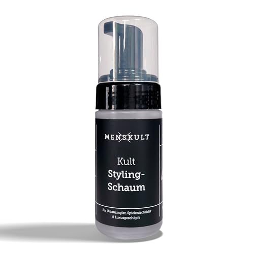 MENSKULT Styling-Schaum perfektes Hairstyling für Herren (100 ml) von Menskult