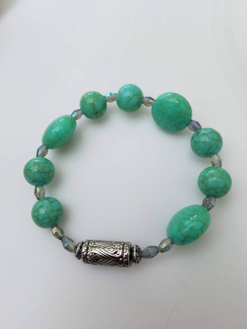 Perlen Armband Mit Kristallen von MeowAndMajesty