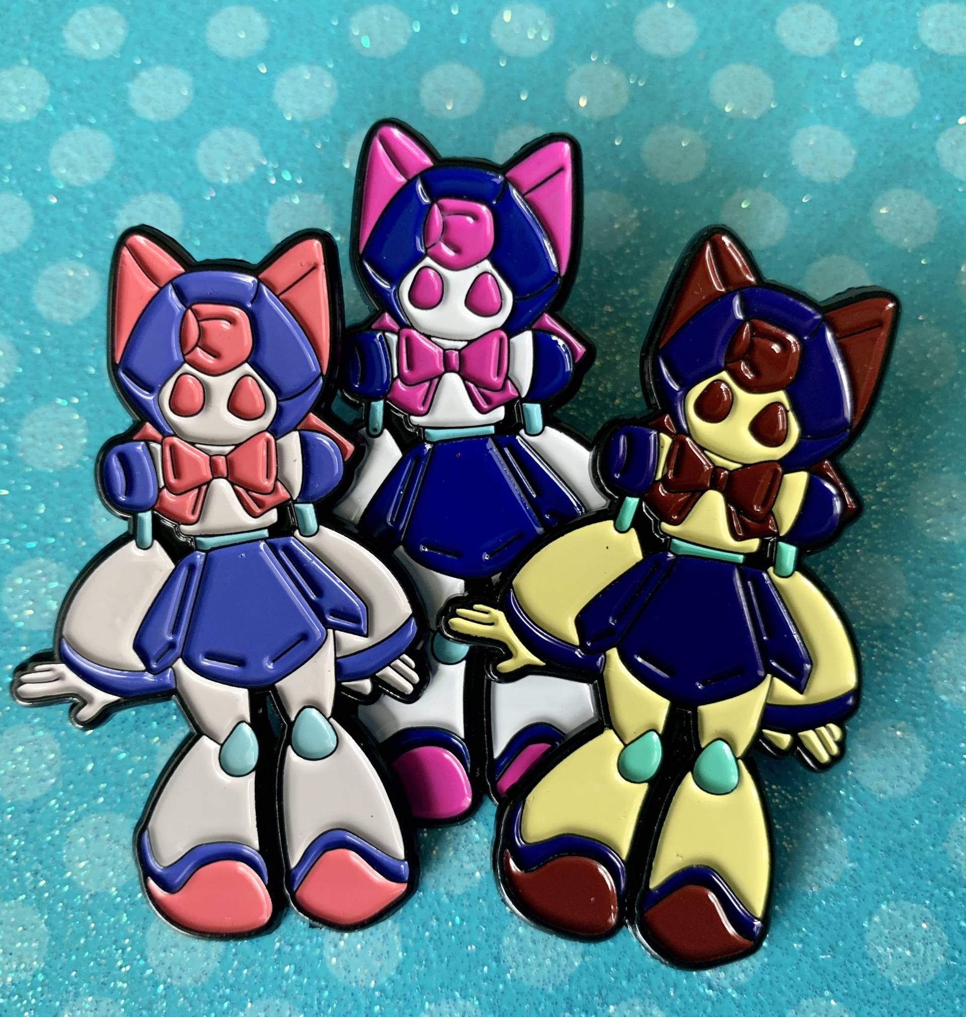 Medabots Messing Emaille Pin von MeowlloryDesigns