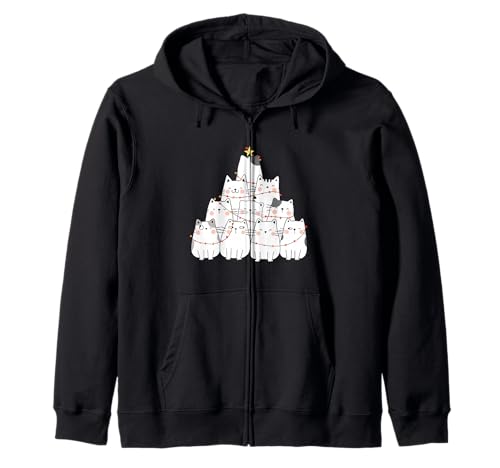 Katze Weihnachtsbaum Xmas Urlaub Männer Frauen Kinder Meowy Catmas Kapuzenjacke Katze Weihnachtsbaum Xmas Urlaub Männer Frauen Kinder Meowy Catmas Kapuzenjacke von Meowy Catmas Shirt Cat Christmas Gifts