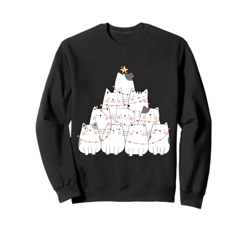 Katze Weihnachtsbaum Xmas Urlaub Männer Frauen Kinder Meowy Catmas Sweatshirt Katze Weihnachtsbaum Xmas Urlaub Männer Frauen Kinder Meowy Catmas Sweatshirt von Meowy Catmas Shirt Cat Christmas Gifts