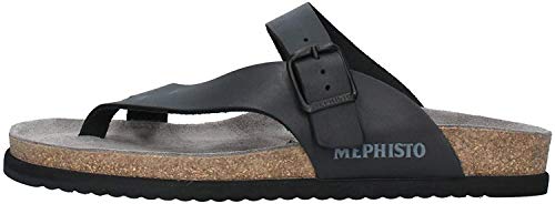 Mephisto, Herren Zehentrenner Schwarz schwarz 44 FR von Mephisto