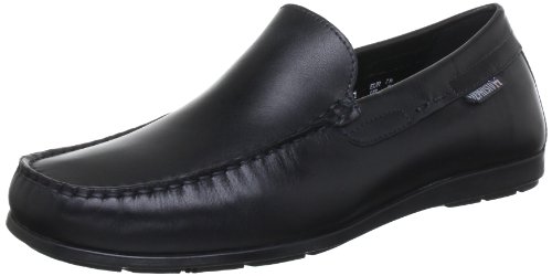 Mephisto Herren Algoras Black Mokassin, Schwarz (SUP-Hydro 384), 42 von Mephisto