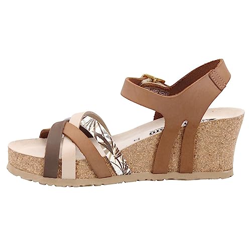 Mephisto Damen Lanny Nubuck Camel Sandalen 41 EU von Mephisto