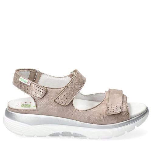 Mephisto GEMÜTLICH SANDALE ERGONOMICA DAMEN SANO NORINE Glattleder TAUPE talla numeric_41 von Mephisto