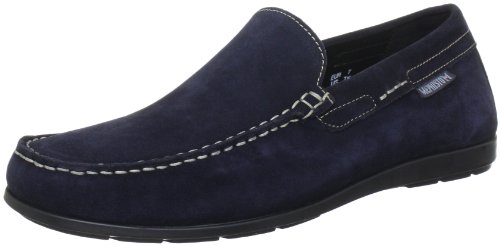 Mephisto Herren Algoras Derby, Blau (Jeans Blue Velours 9895), 43 von Mephisto