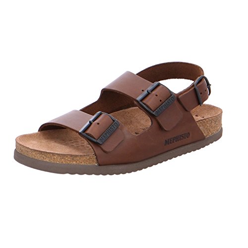 Mephisto Herren Offene Narado Nardo Scratch 3451 Dark Brown braun 395897 von Mephisto